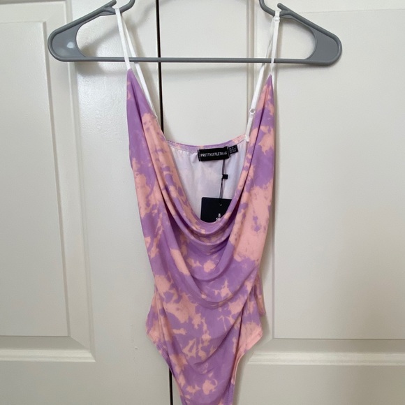 PrettyLittleThing Tops - Pretty Little Thing Cowl Neck Bodysuit